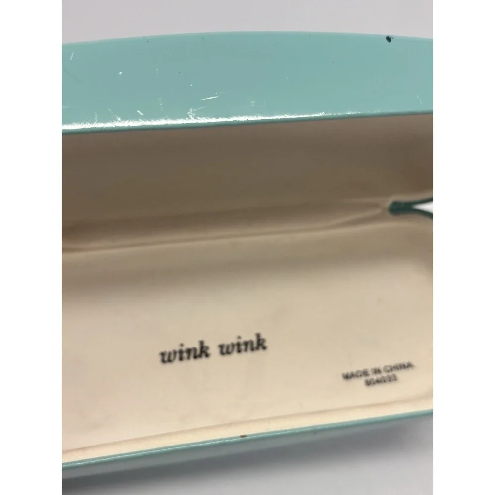 KATE SPADE BLUE AUTHENTIC EYEGLASSES CASE ONLY